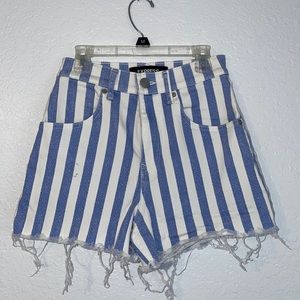 Express Super High Rise Mom Shorts Shortie